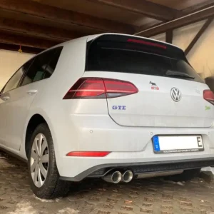 Fox Auspuff Sportauspuff Endschalldämpfer für VW Golf VII GTE 1,4l 110kW Sale