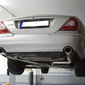 Top-Preis Fox Duplex Auspuff Sportauspuff Endschalldämpfer für Jaguar XJ X350 3.5l 4.2l
