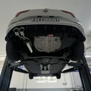 Finale Aktion Fox Auspuff Sportauspuff Komplettanlage für VW Polo AW Facelift 1,0l 55/70kW