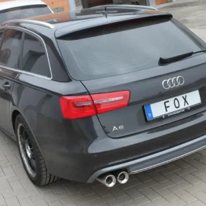 Fox Duplex Auspuff Sportauspuff Endschalldämpfer für Audi A6 4G 3,0 TFSI 220/228 Sofort Bestellen