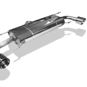 Neuheit Fox Duplex Auspuff Sportauspuff Endschalldämpfer für Mazda CX5 KF 2.0 2.5