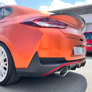 Preisreduziert Fox Duplex Endrohrpaar für Hyundai i30N Fastback Facelift auf Endschalldämpfer