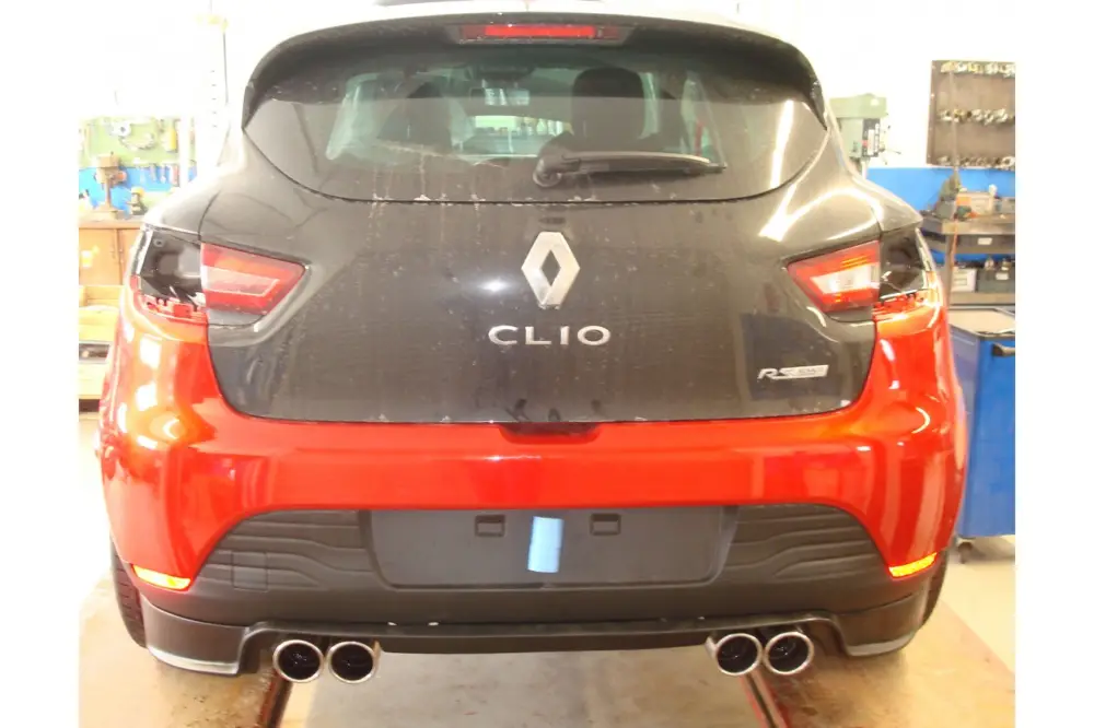 Top-Seller Fox Duplex Auspuff Sportauspuff Komplettanlage für Renault Clio IV RS für Elia