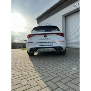 Fox Duplex Auspuff Sportauspuff Endschalldämpfer für Cupra Leon 4x2 KL 2,0 221kW Geprüft