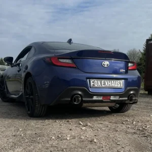 Begrenztes Angebot Fox Duplex Auspuff Sportauspuff Komplettanlage für Toyota GR86 2,4l 172kW