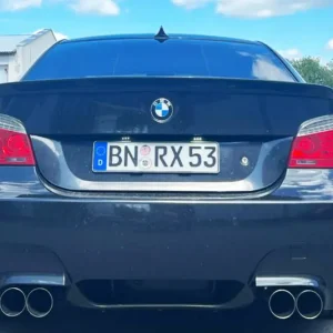 Fox Duplex Auspuff Sportauspuff Endschalldämpfer für BMW E60/61 520i 523i Super-Preis