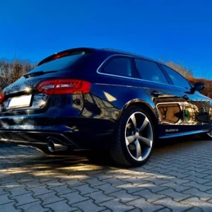 Fox Duplex Auspuff Sportauspuff Endschalldämpfer für Audi A4/A5 S5 quattro 8T Geprüft