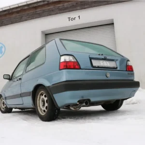 Sichere Zahlung Fox Auspuff Sportauspuff Komplettanlage für VW Golf II 19E 1.0l 1.3l 1.6l 1.8l