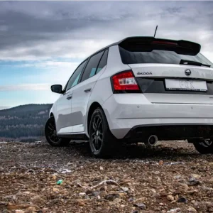 Fox Auspuff Sportauspuff Endschalldämpfer für Skoda Fabia NJ R5 Edition 1,4 92kW Preisreduziert