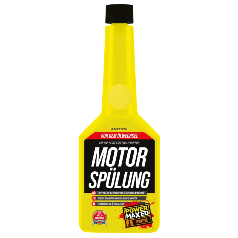 Versand Am Gleichen Tag PowerMaxed Motor Spülung Additiv Benzin/Diesel Öl-Spülung - 325ml