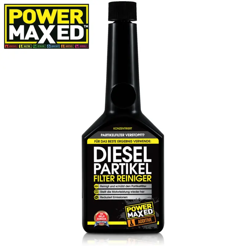 Bestseller PowerMaxed Diesel Partikelfilter Reiniger DPF reinigen ohne Ausbau - 325ml