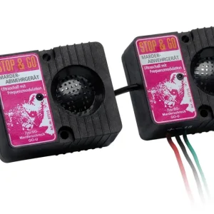 Stop&Go 12V Ultraschall Marderabwehrgerät 2 Lautsprecher Frequenzmodulation Bestpreis