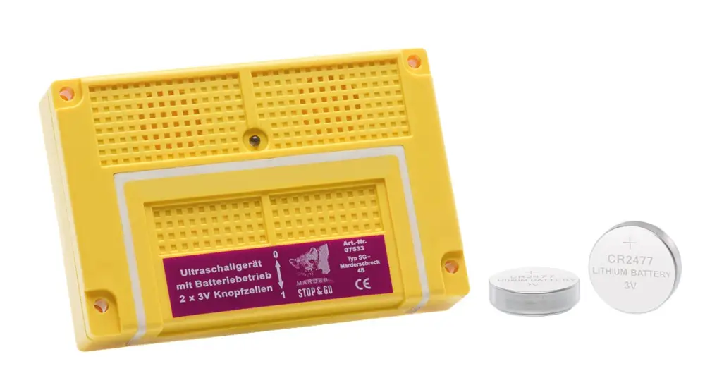 Meistverkauft Stop&Go Ultraschall Marderabwehrgerät 07533 4B Batterie Marderschutz