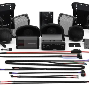 Nur Für Kurze Zeit ROCKFORD FOSGATE 16,5 cm Koax Lautsprecher 4 Kanal Verstärker HD9813SG-PMX-STG2