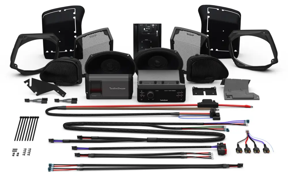 ROCKFORD FOSGATE Multi Media Receiver für HD™ 98-13 Modelle HD9813RG-PMX-STG2 Sale