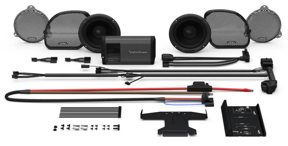 ROCKFORD FOSGATE Lautsprecher Soundsystem mit 150 Watt HD14-STG2 Neuheit