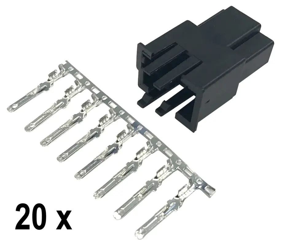 Top-Preis Quadlock Lautsprecher Buchse Crimpeinsätzen zum konfektionieren MPK-QSB