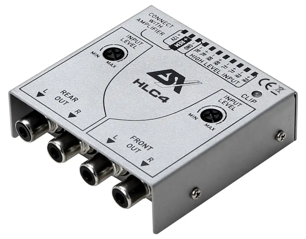 ESX 4 Kanal High to Low Level Konverter Autoradio HLC4 (mit EPS) Top-Preis