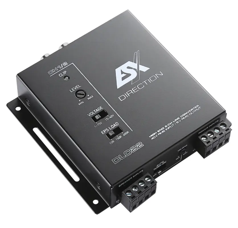 Begrenztes Angebot ESX Direction 2 Kanal Hi/Lo Converter DLC22 (mit EPS Pro)