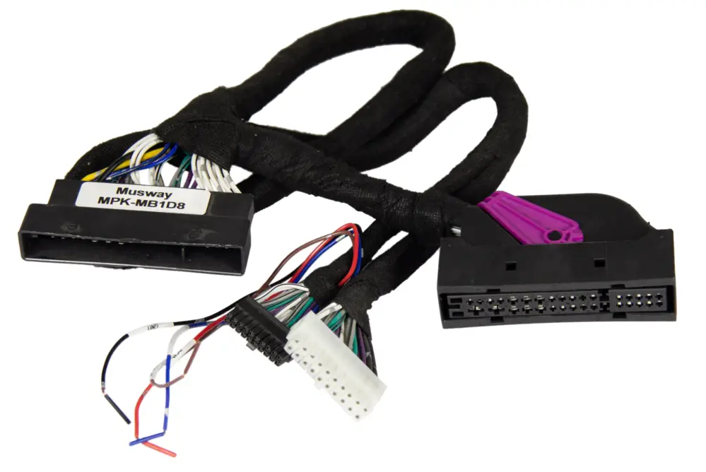 MUSWAY plug&play Adapterkabel D8 für Mercedes-Benz Burmester System MPK-MB1D8 Wochenendangebot