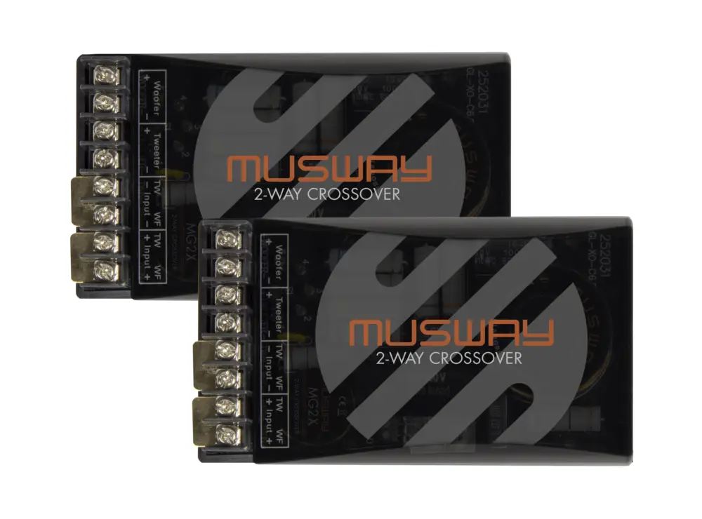 Preisreduziert MUSWAY 2-Wege Frequenzweiche Frequenzweichen-Paar MG2X