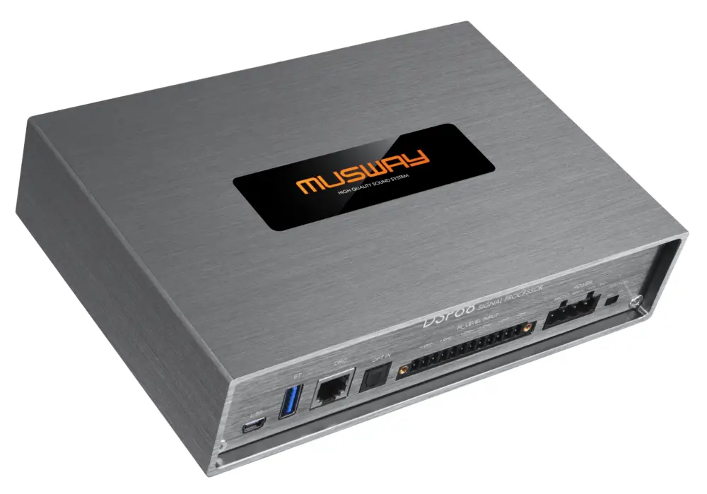 MUSWAY 8 Kanal Endstufe Hifi Verstärker Lautsprecher Prozessor DSP68 Preis Gesenkt