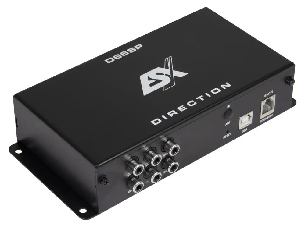 Top-Angebot ESX DIRECTION 6 Kanal Endstufe Verstärker Lautsprecher DSP D66SP