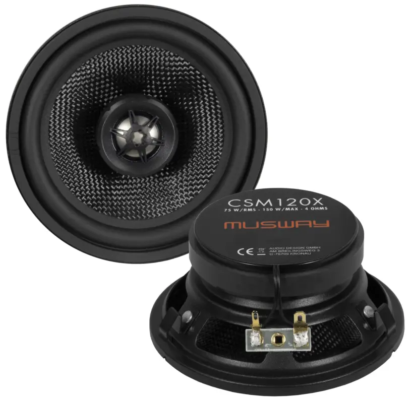 Super-Preis MUSWAY Koax Hifi Lautsprecher Koax 12 cm CSM-120X