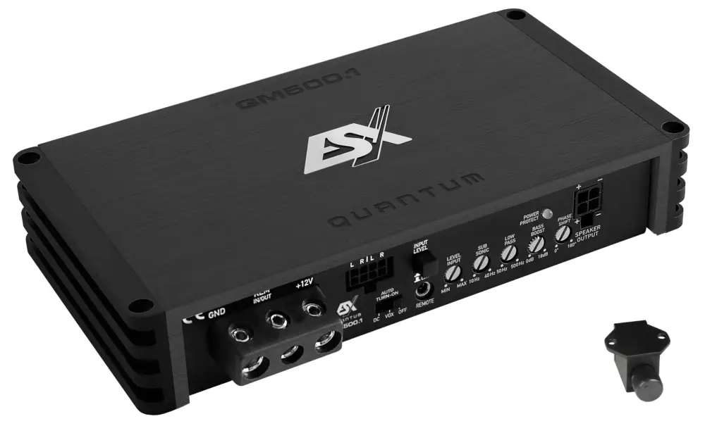 ESX QUANTUM Digital Endstufe Verstärker für Subwoofer Monoblock QM500.1 Solange Der Vorrat Reicht