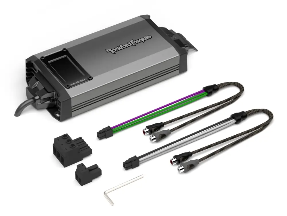 Sonderangebot ROCKFORD POWER 1 Kanal Digital Endstufe Verstärker für Subwooferer Amp M5-1000X1