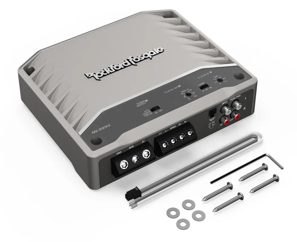 Billig ROCKFORD PRIME 2 Kanal Endstufe Verstärker Amp M2-200x2