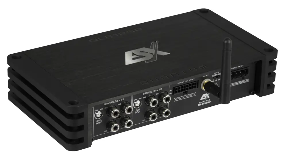 ESX QUANTUMSoundprozessor 12 Kanal High End Full HD Audio BT DSP QL812SP Direkt Vom Hersteller