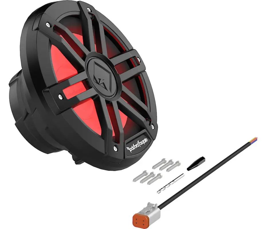 Preisknaller ROCKFORD Color Optix Subwoofer Bass Tiefton Hifi20 cm M1D2-8B