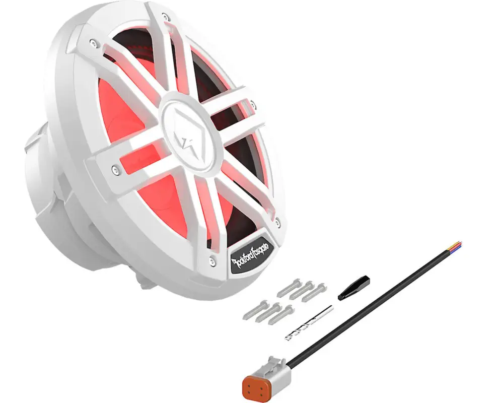 ROCKFORD Color Optix Subwoofer Bass Tiefton Hifi20 cm M1D4-8 Sonderaktion