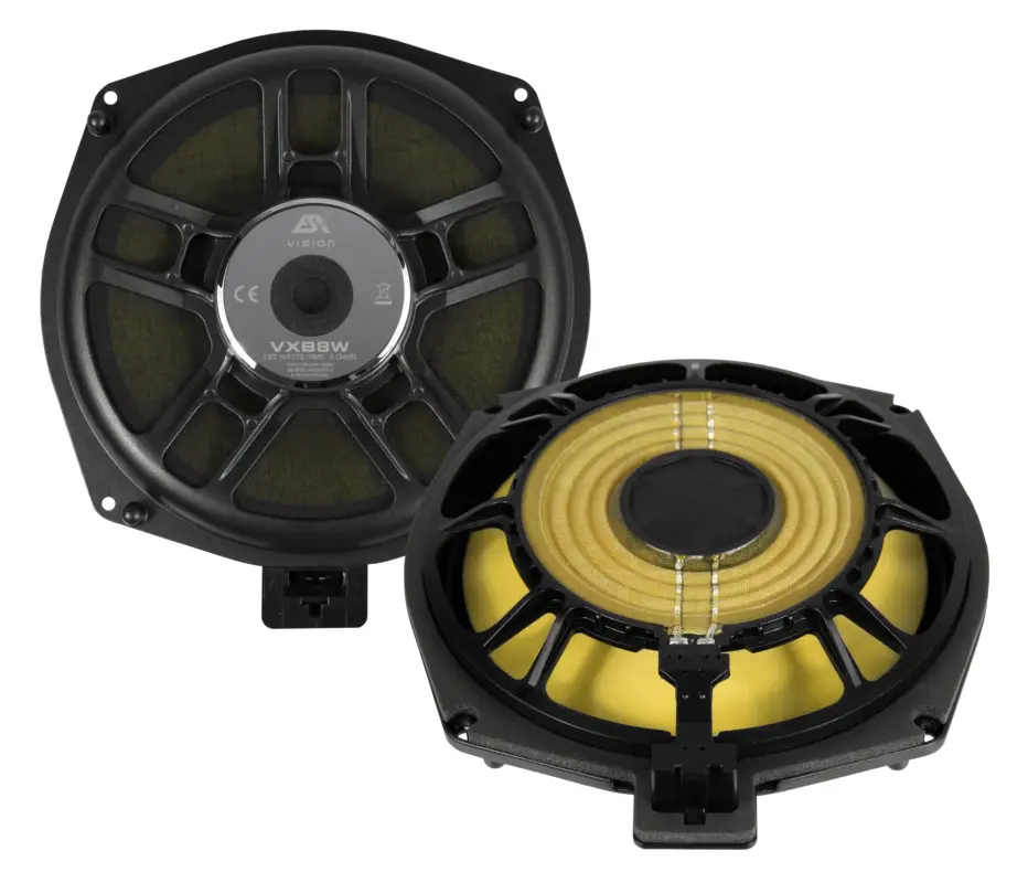 Must-Have ESX VISION Woofer Subwoofer Bass Tiefton 20 cm VXB-8W