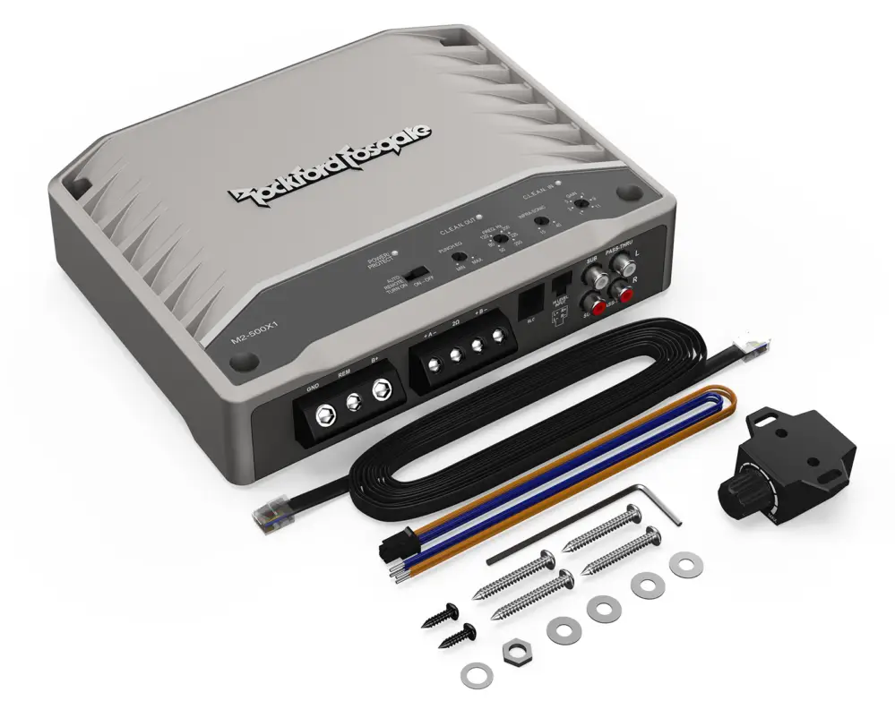 Garantierte Lieferung ROCKFORD PRIME Digital Endstufe Verstärker für Subwooferer Monoblock M2-500X1
