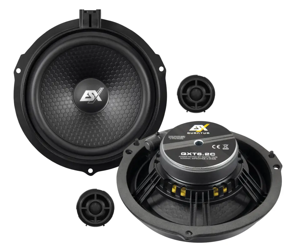 Begrenztes Angebot ESX QUANTUM Lautsprecher System Kompo 16 cm QXT-6.2C