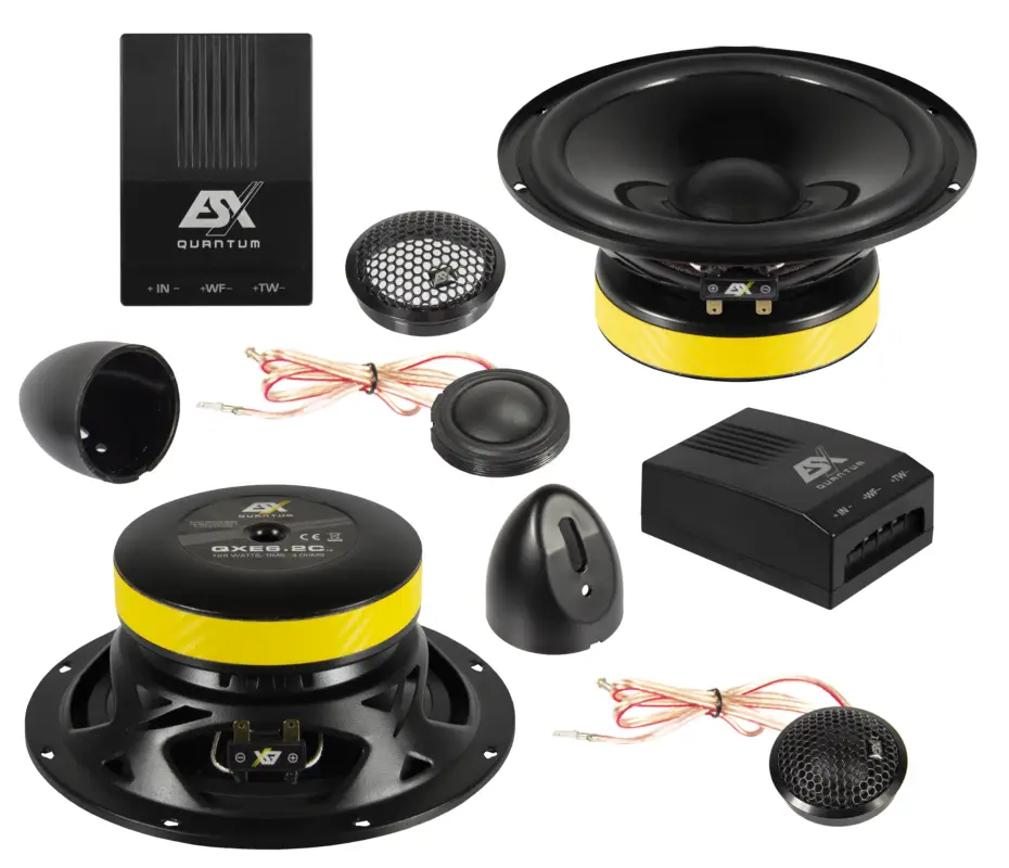ESX QUANTUM 2-Wege Lautsprecher System Kompo 16,5 cm QXE-6.2Cv2 Neu