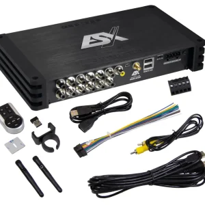 Schnäppchen ESX QUANTUM Soundprozessor 12 Kanal Digitaler Full HD Audio Player DSP QE812SP