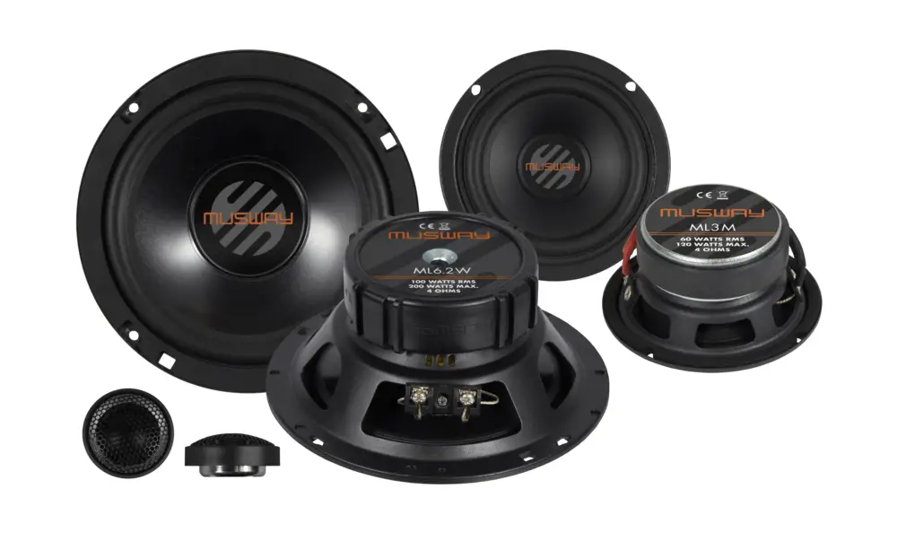 Preiswert MUSWAY 3-Wege Aktiv Lautsprecher System Kompo 16,5 cm ML6.3A