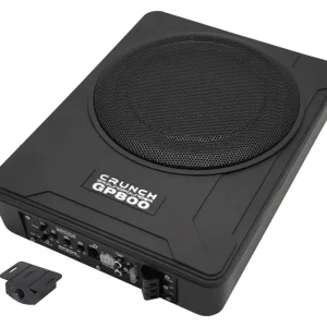 Rabatt CRUNCH GROUNDPOUNDER Aktiv Subwoofer Bass 20cm GP800v2