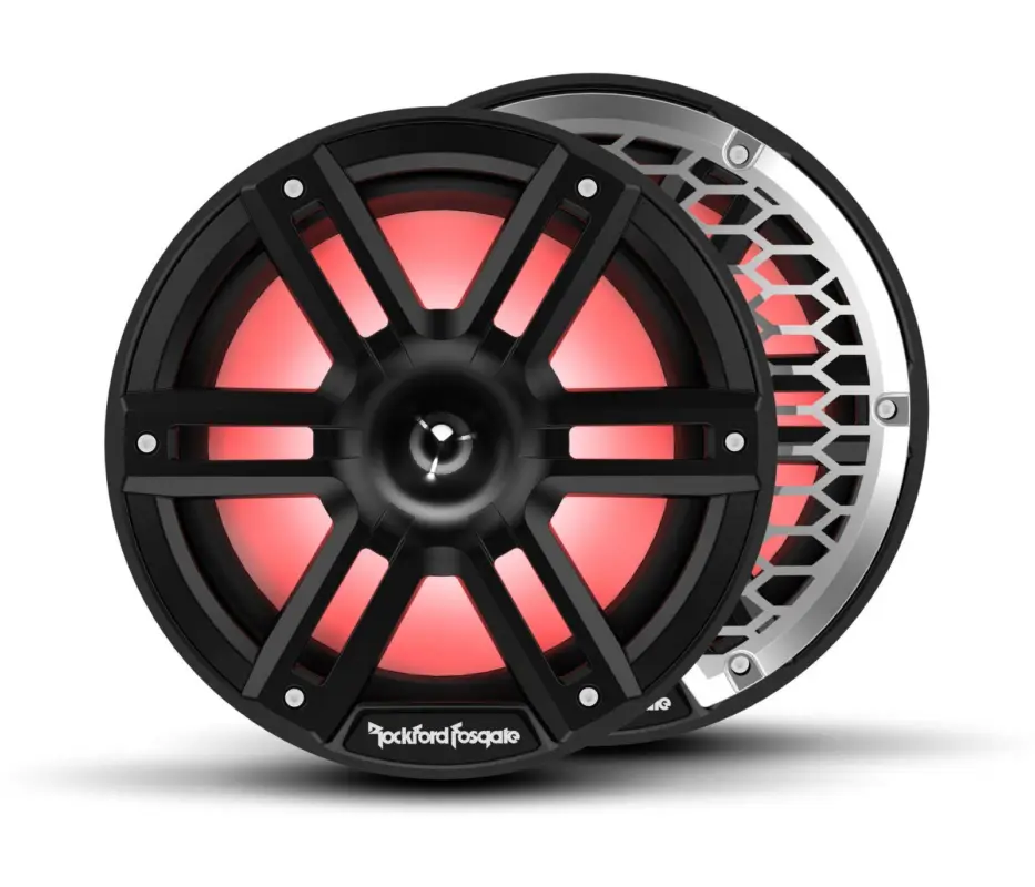 Nur Heute ROCKFORD Color Optix Lautsprecher Koax 20 cm Leistung 300W RMS 1.200W max M2-8HB