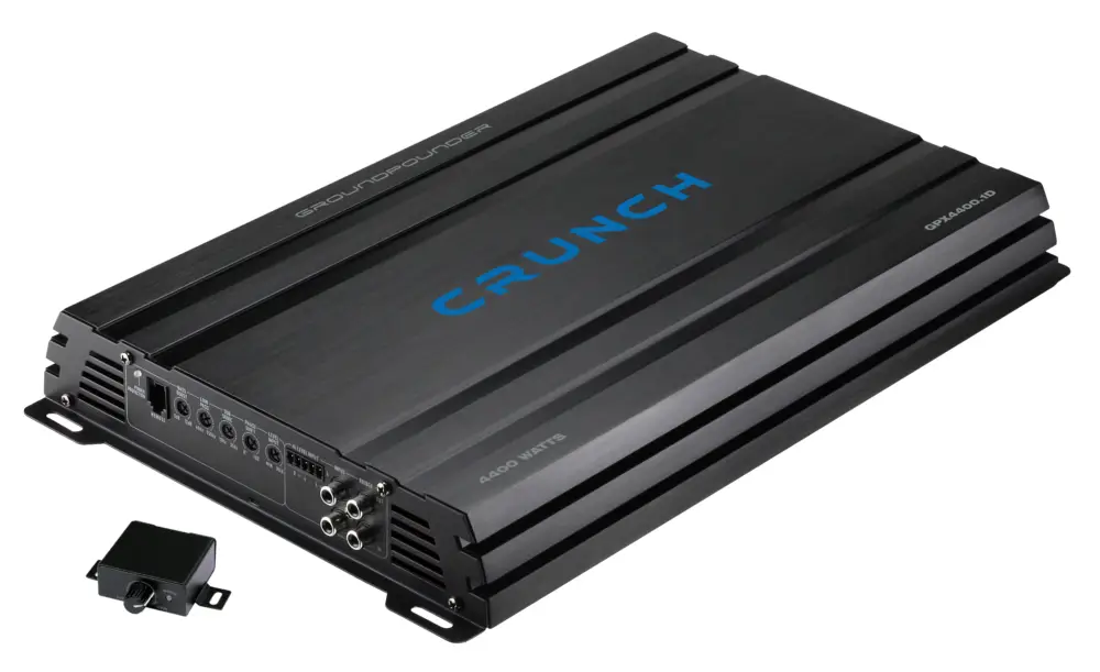 Neu Im Sortiment CRUNCH GPX Digital Endstufe Verstärker für Subwoofer Monoblock GPX4400.1D