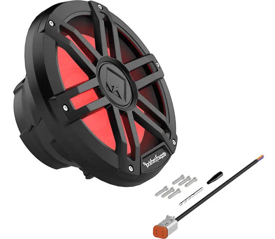 ROCKFORD Color Optix Subwoofer Bass Tiefton Hifi25 cm M1D2-10B Sonderaktion
