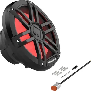 ROCKFORD Color Optix Subwoofer Bass Tiefton Hifi25 cm M1D4-10B Neue Ware