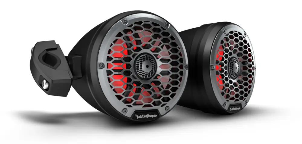 Neu ROCKFORD Color Optix Wakeboard Lautsprecher 16,5 cm M2WL-65MB