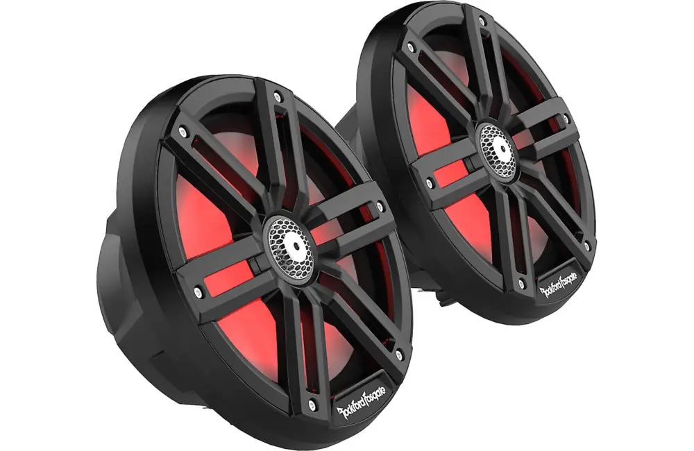 Zertifiziert ROCKFORD Color Optix Lautsprecher Koax 20 cm Leistung 250 W RMS 1.000W max M2-8B