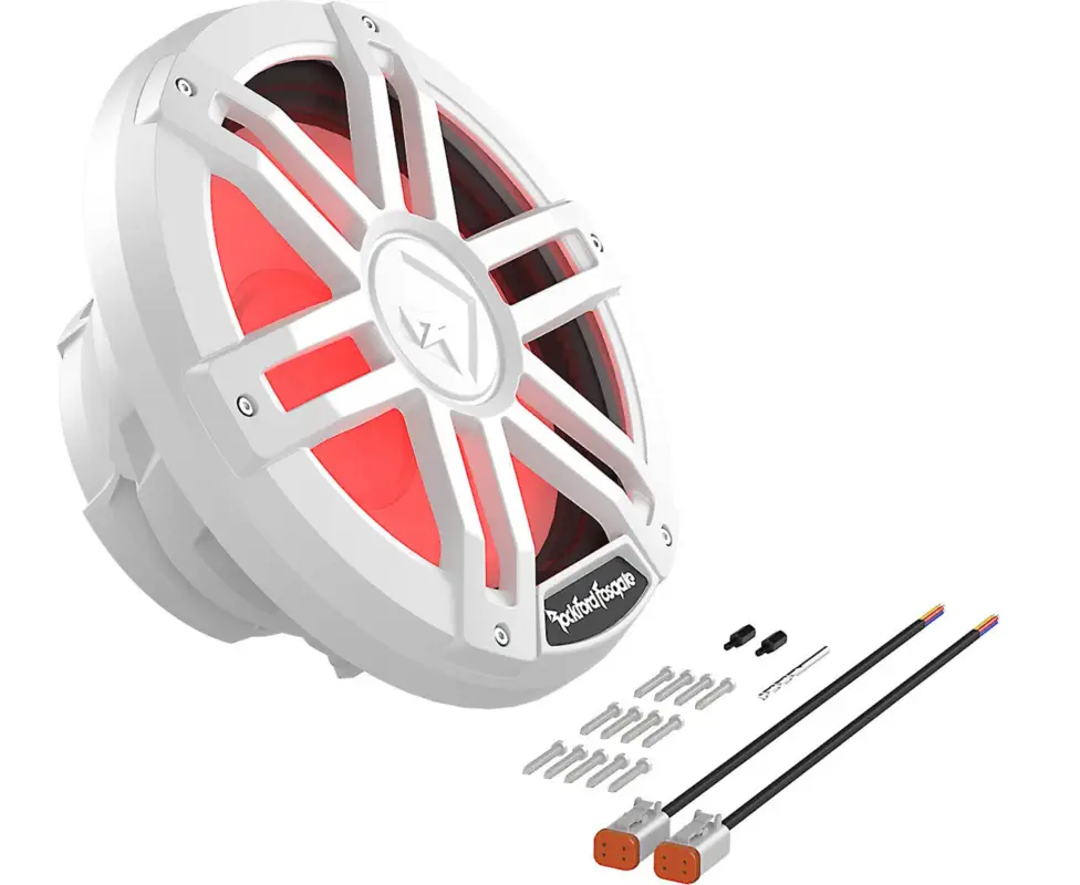 ROCKFORD Color Optix Subwoofer Bass Tiefton Hifi30 cm M1D2-12 Sichere Zahlung