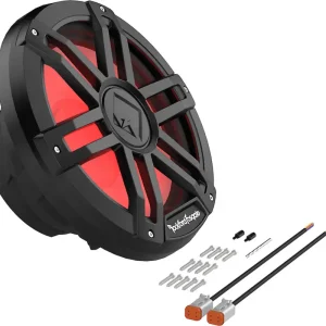 ROCKFORD Color Optix Subwoofer Bass Tiefton Hifi30 cm M1D2-12B Sonderangebot