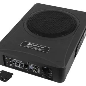 ESX QUANTUM Aktiv Subwoofer Bass mit Verstärker flach Seitenteil 20cm Q-208A Direktkauf
